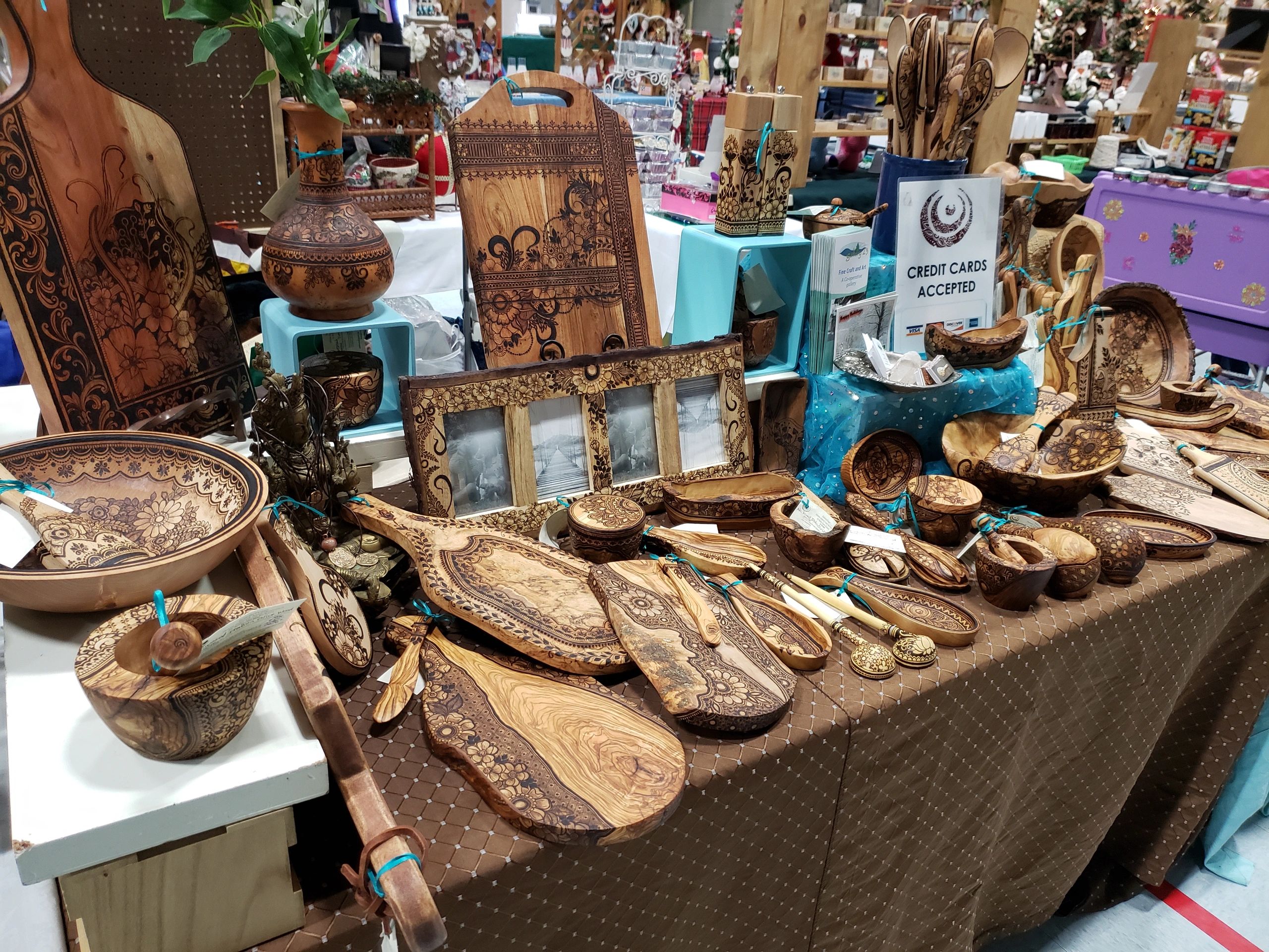 Wood burned art December 2019